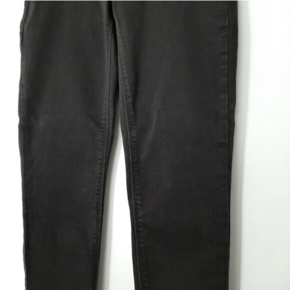 EVERMORE Ankle Zip Black Denim Skinny Leg Jeans Sz 4 - Picture 5 of 15